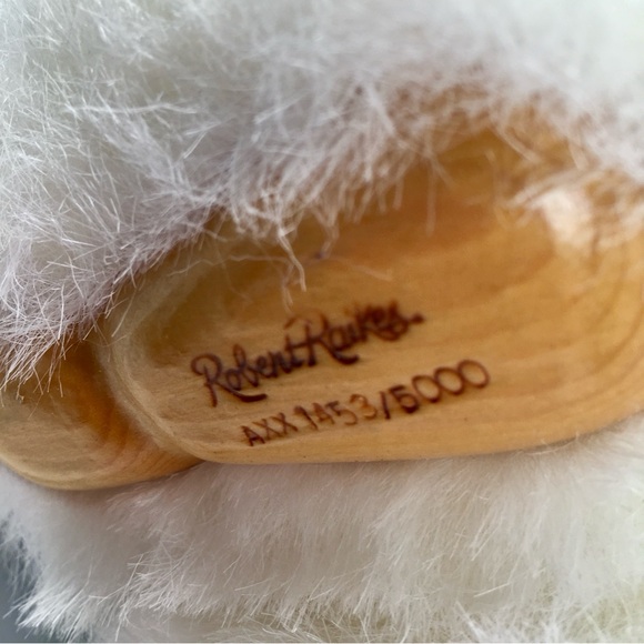 VTG 1992 Robert Raikes “Buttercup” 13” Wood Face & Feet Rabbit Original Box - Picture 10 of 11